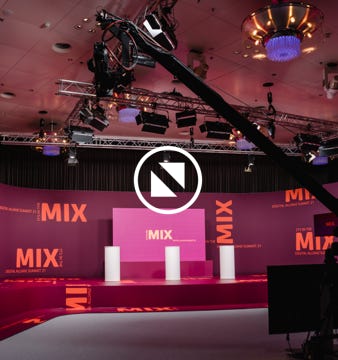 Studio Event  To do: Technik I Streaming I Setbau  Location: Marriott Berlin